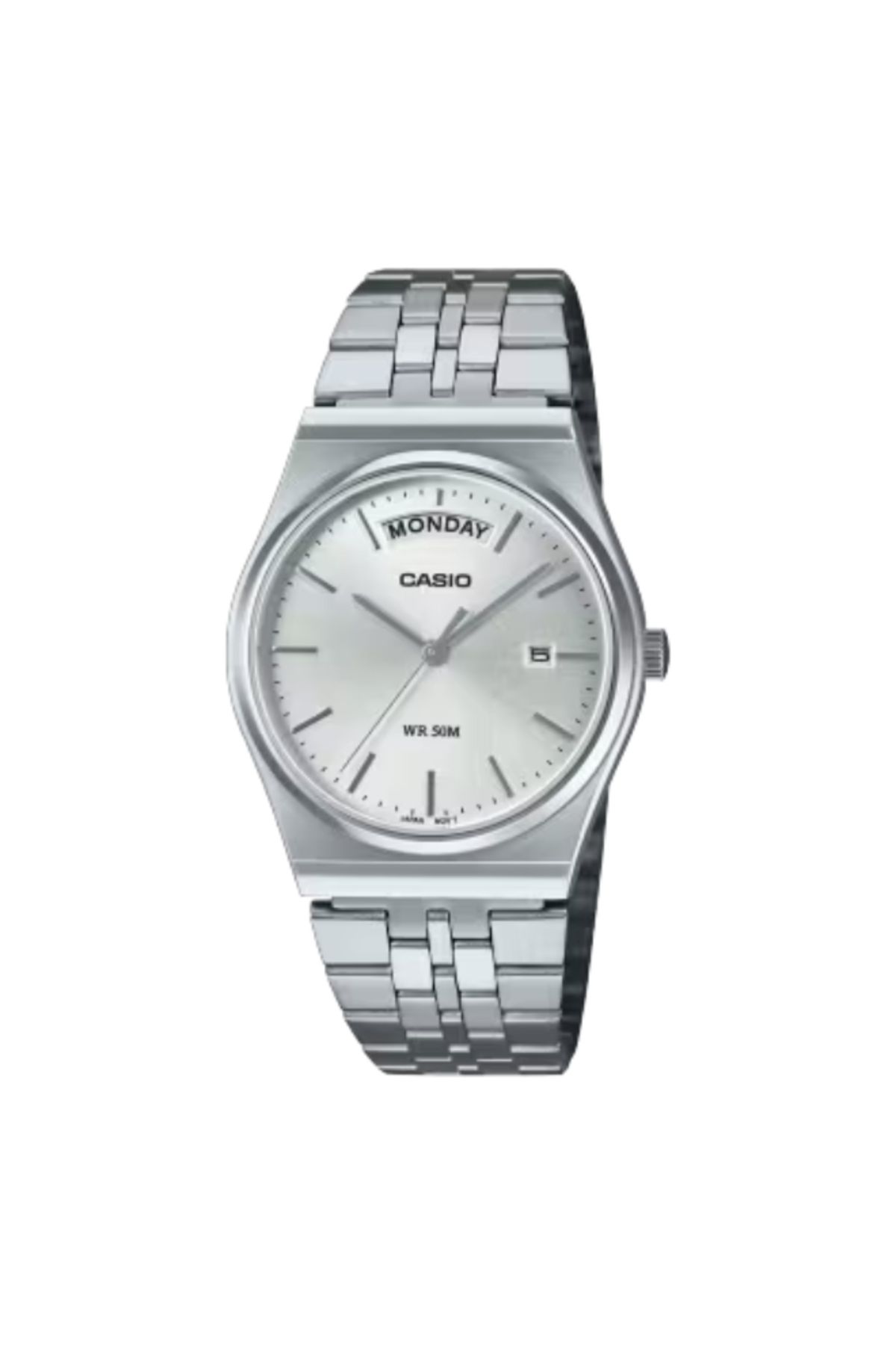 Casio-CASIO Men's Analog White Dial Watch - MTP-B146D-7AVDF 1