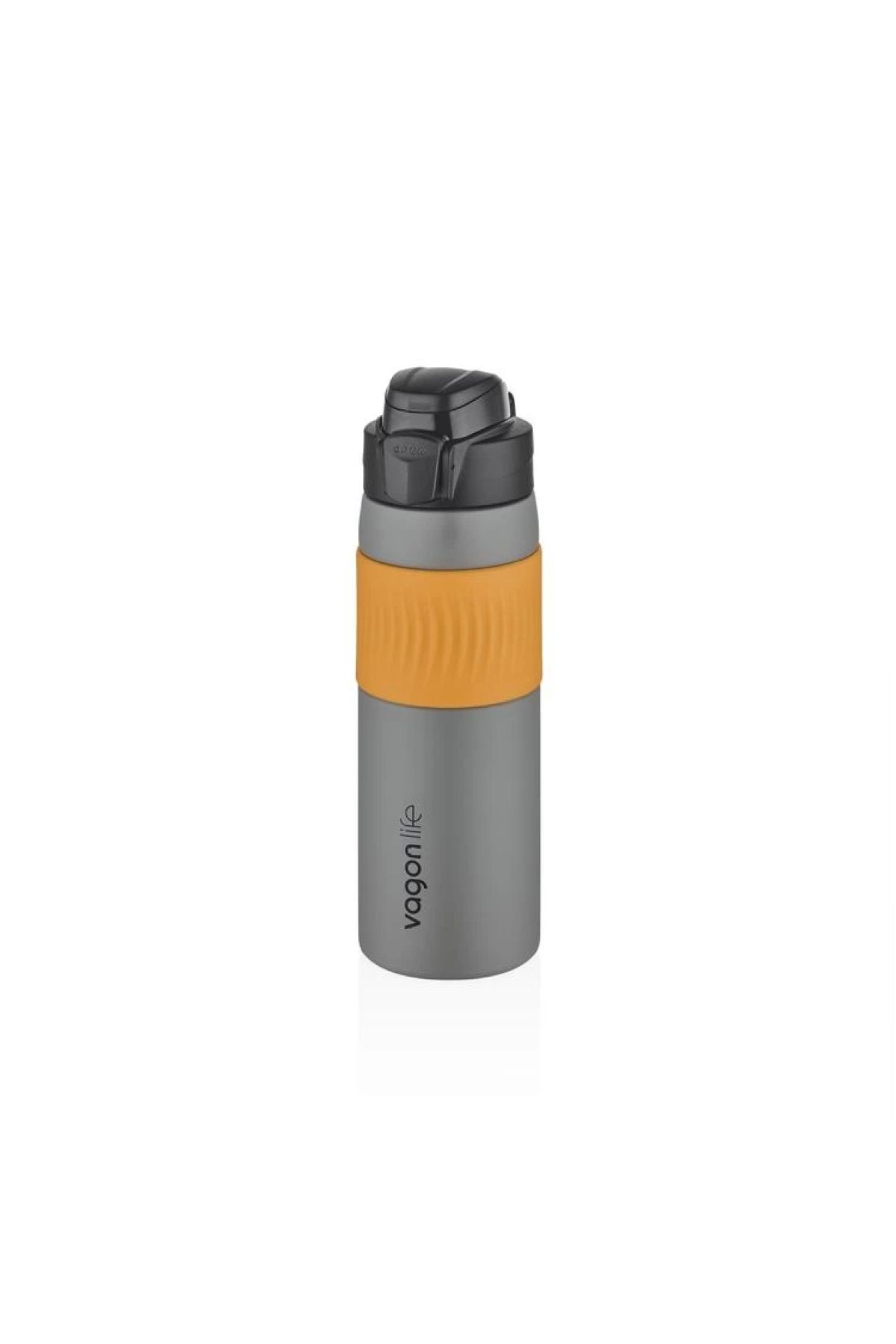 Vagonlife VAGONLİFE KİLİTLİ ÇELİK MATARA 031 580ML GREY