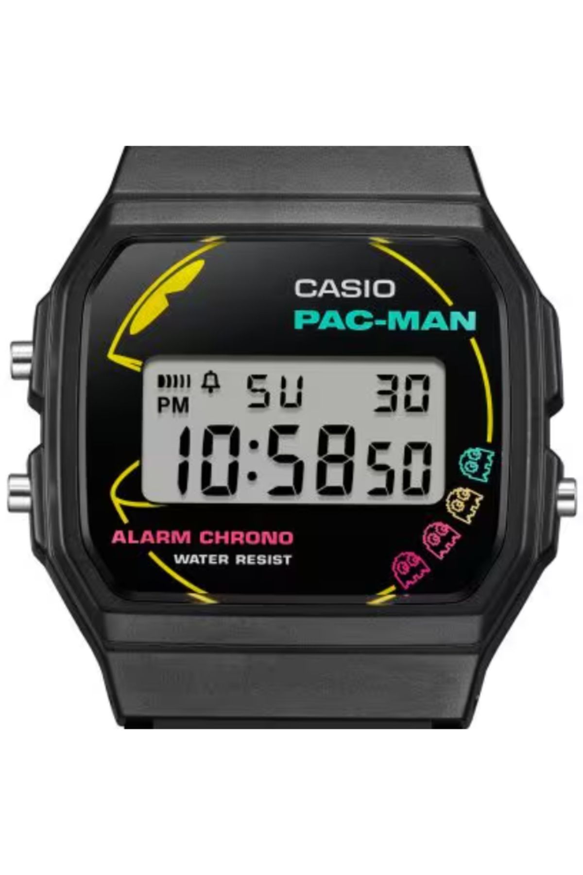 Casio-CASIO Men's Digital Grey Dial Watch - F-91WPC-1ADR 3