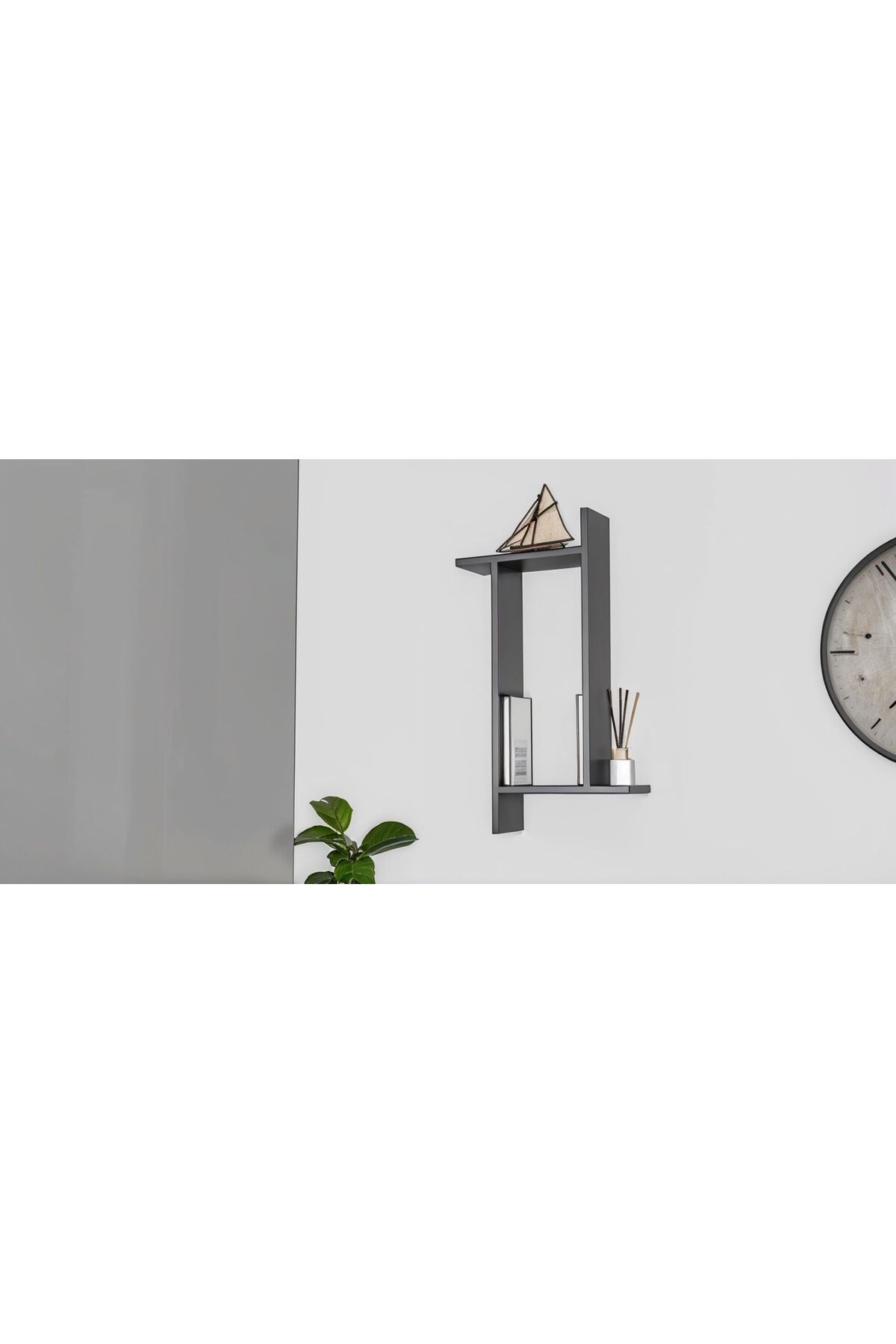 Home Modern Duvar Rafı - Duvar Kitaplığı - Dekoratif Kitaplık-Duvar Süsleme