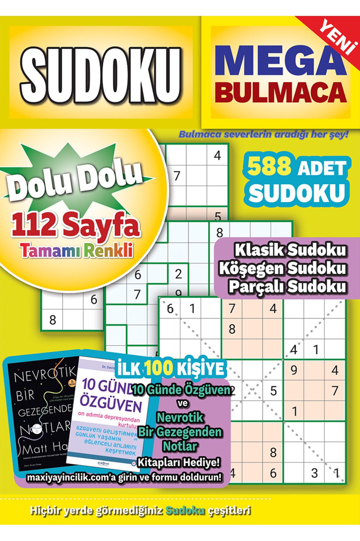 MAXİ Mega Sudoku Bulmaca 020