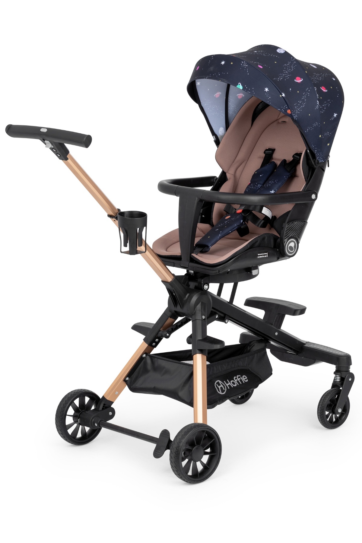 Hoffie Matrix Drone Kabin Boy 360 Derece Dönebilen Yeni Nesil Bebek Arabası,Mama Tablası Hediyeli fotoğrafı 2 (önizleme)