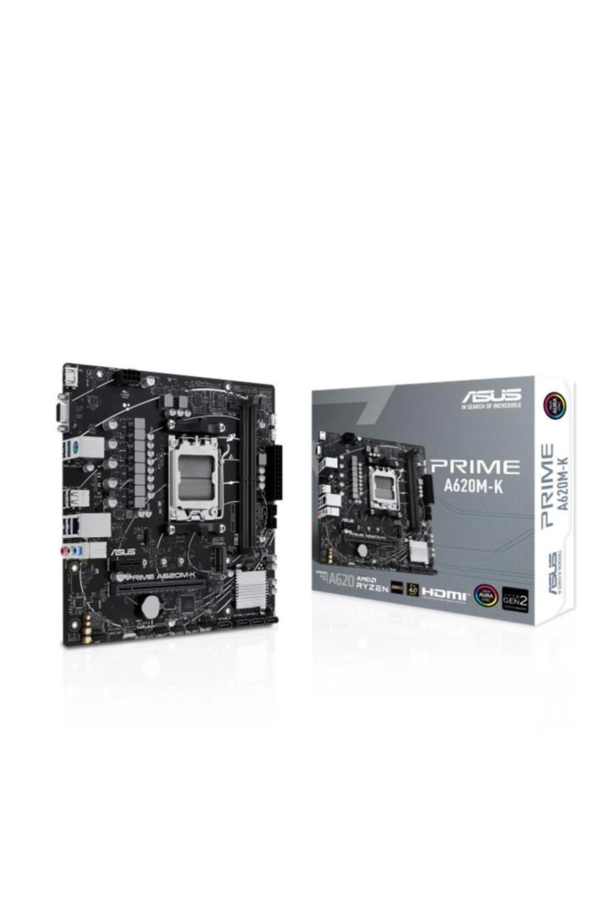 PolarBear Lab Prime A620m-k Ddr5 6400mhz 1xvga 1xhdmi 1xm.2 Usb 3.2 Matx Am5 ( Am5 7000 Serisi Işlemci Uyumlu)