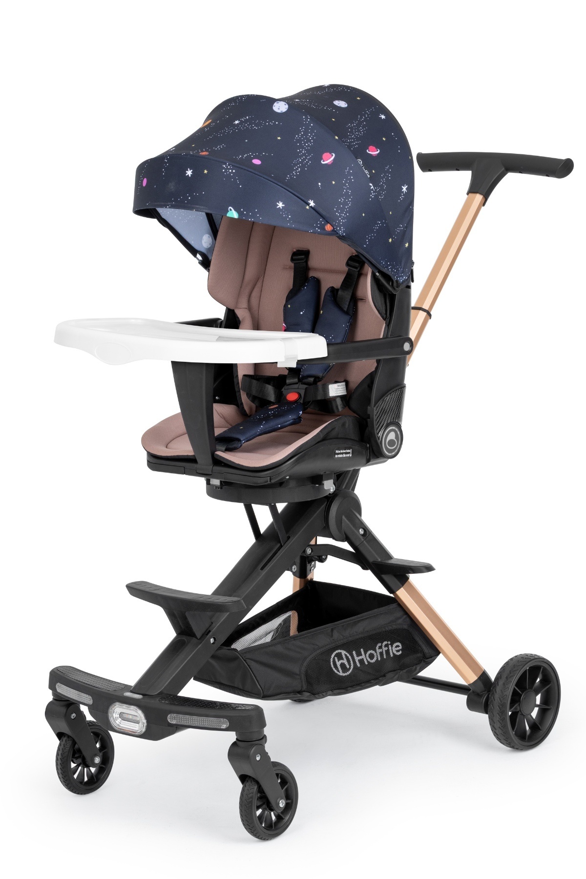 Hoffie Matrix Drone Kabin Boy 360 Derece Dönebilen Yeni Nesil Bebek Arabası,Mama Tablası Hediyeli fotoğrafı 4 (önizleme)