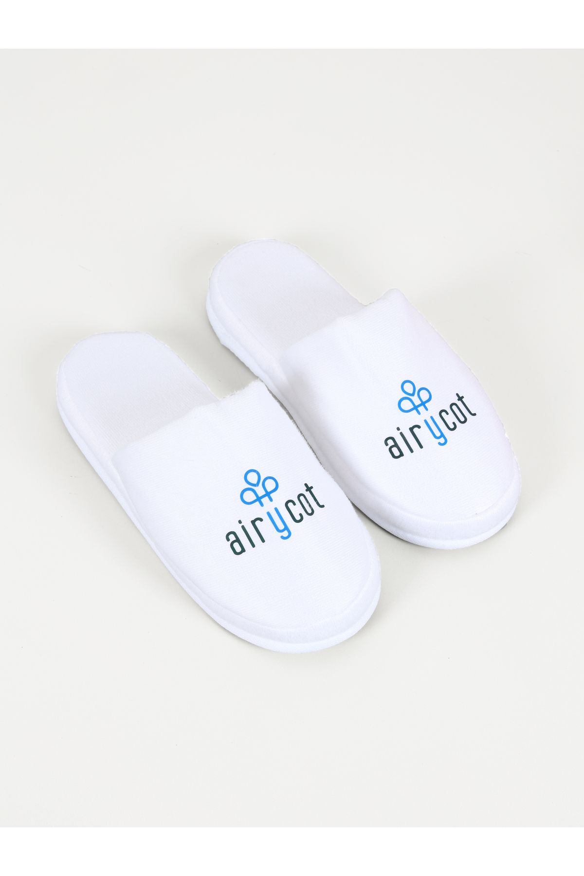 AİRYCOT Kadife Havlu Terlik Otel, Spa, Banyo, Ev Terliği