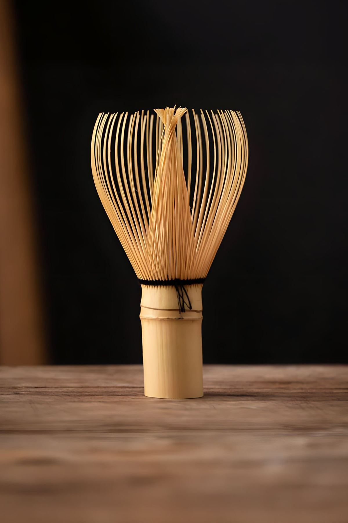 Chavin Shiratake Bambu Matcha Çayı Karıştırıcı Fırça Bamboo Whisk Köpürtücü