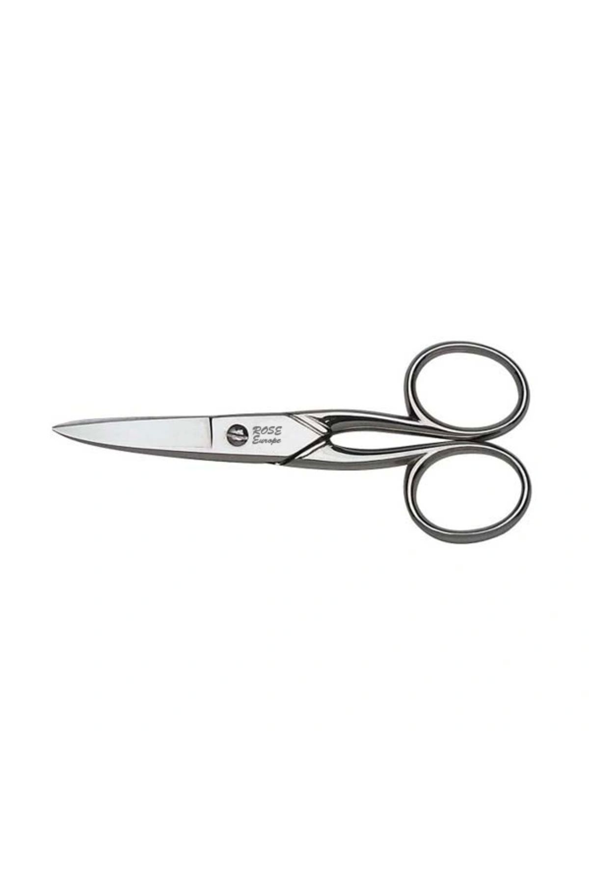 OurStyles Rose 004-400 M623 Kalın Tırnak Makası No: 4 inç / 10,16 cm - Nikel Kaplama