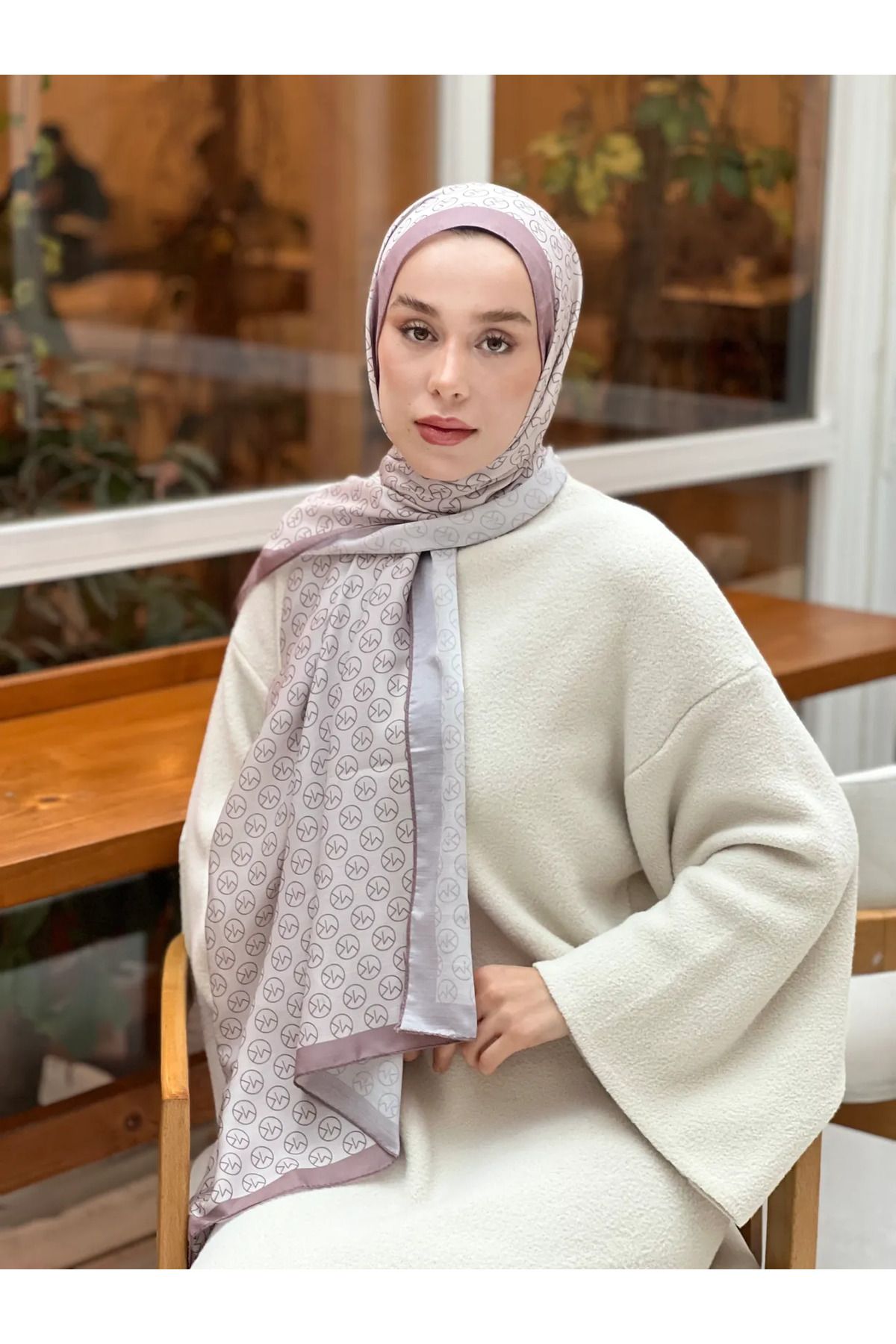 Modakaşmir Mk desen Pamuk Şal