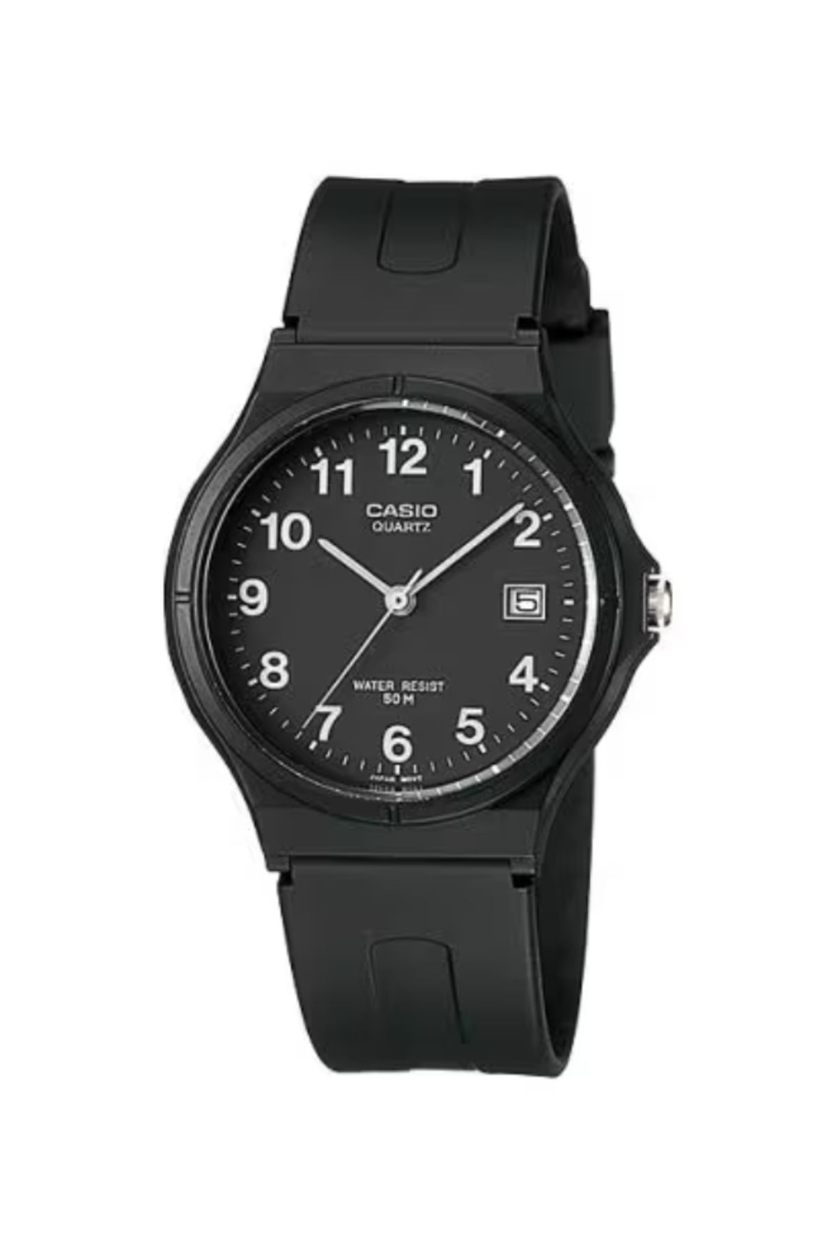 Casio-CASIO Men's Analog Black Dial Watch - MW-59-1B 1