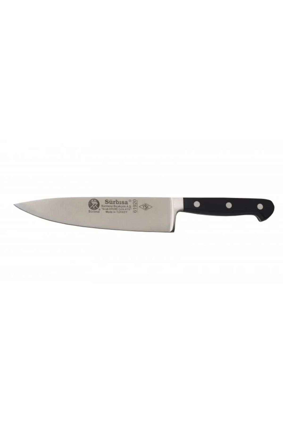 OurStyles 61920 - Sürmene Sıcak Dövme Şef Bıçağı 18 Cm - Zarif Ve Şık Tasarım