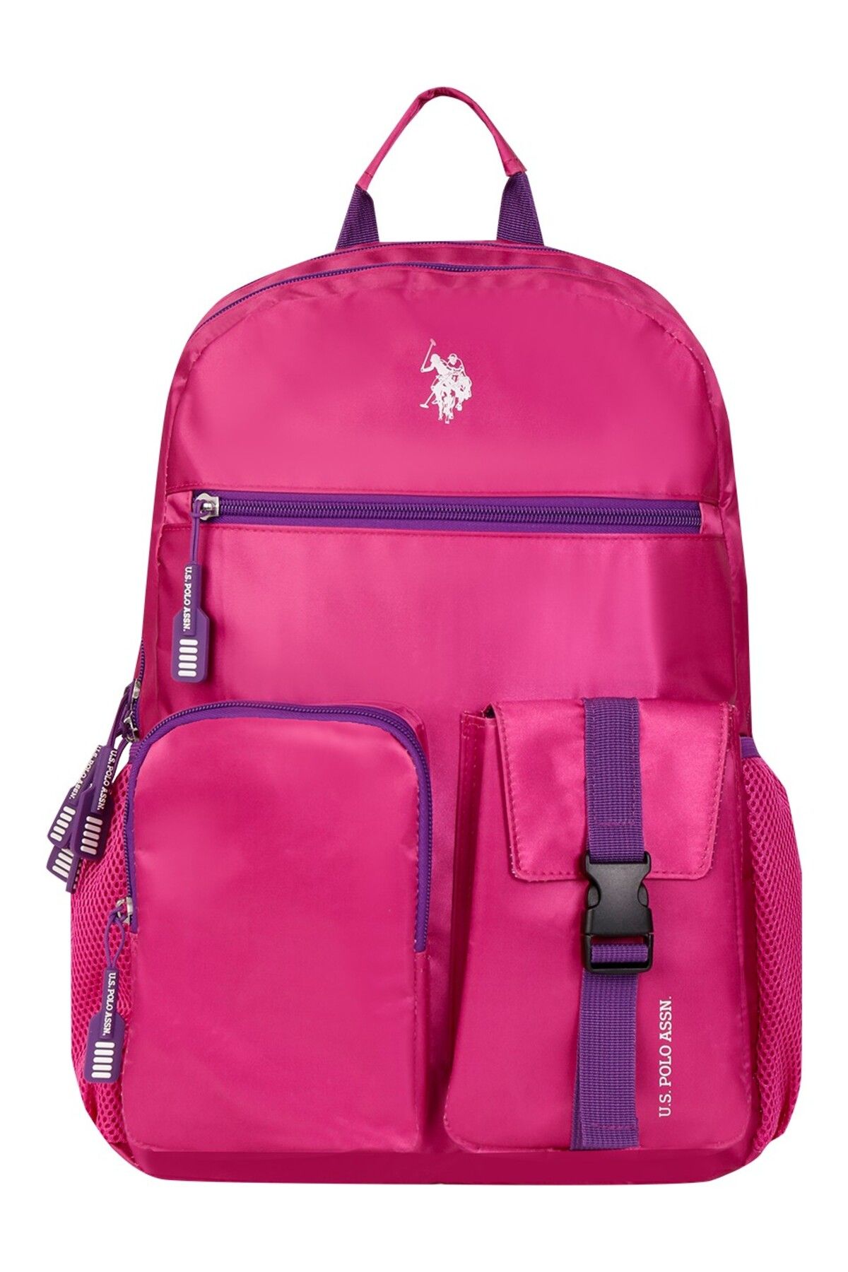 Polo Okul Sırt Çantası Fuşya Plcan24038