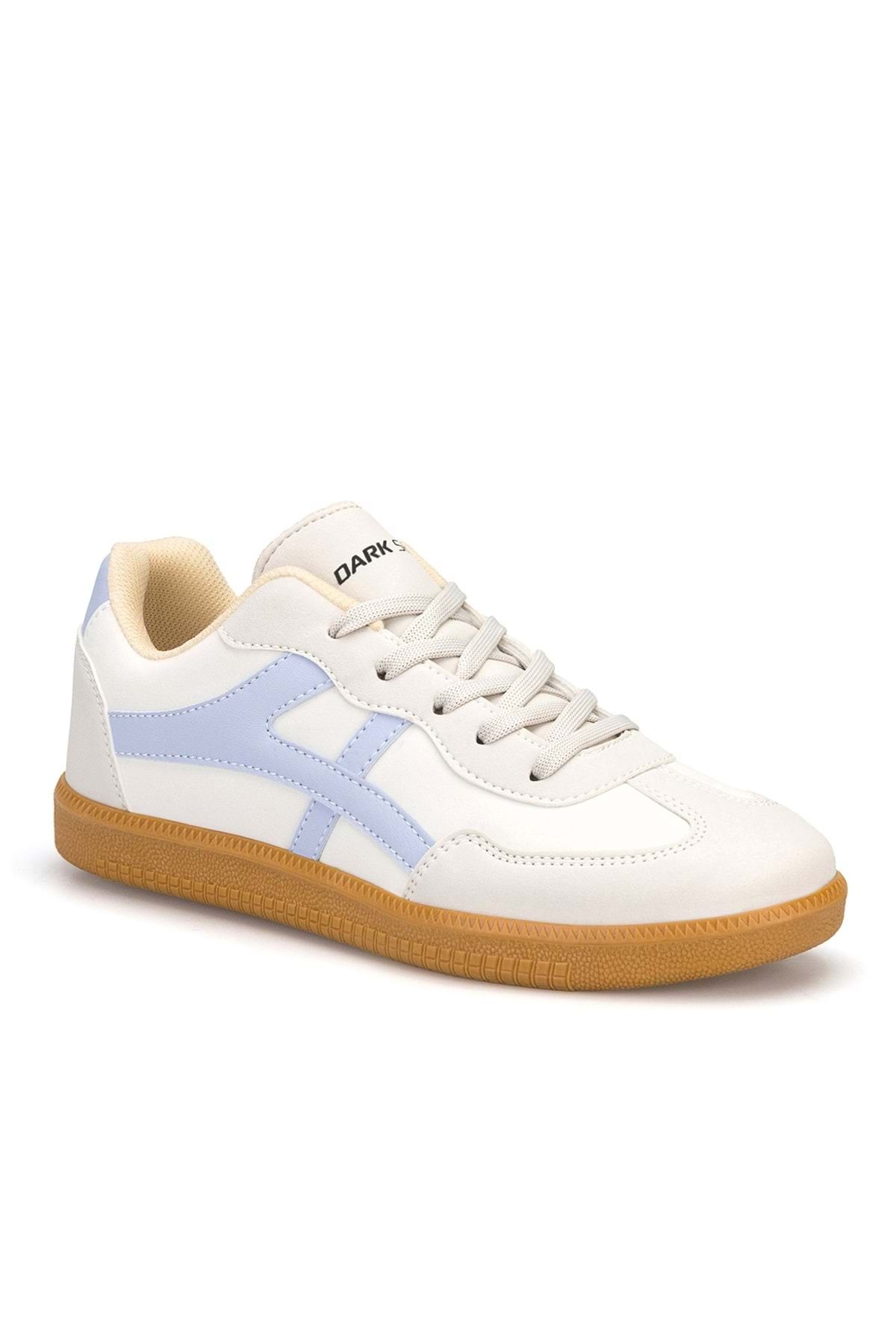 DARK SEER DS Ruby Bej Mavi Kadın Sneaker