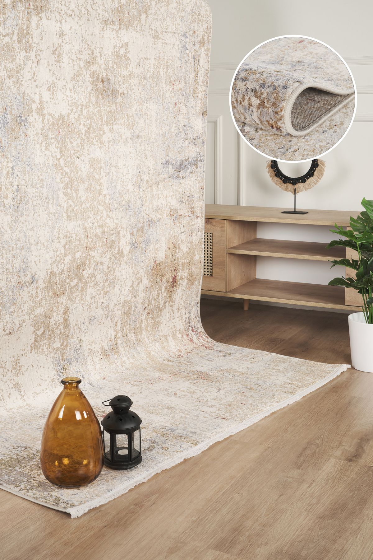 Post Halı İskandinav Modern Yumuşak Bohem Kolay Temizlenir Abstrak Halı Salon Mutfak Antre Oturma Odası Halısı