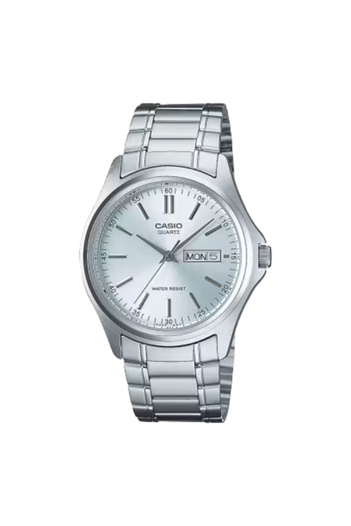 Casio-CASIO Men's Analog White Dial Watch - MTP-1239D-7A 1