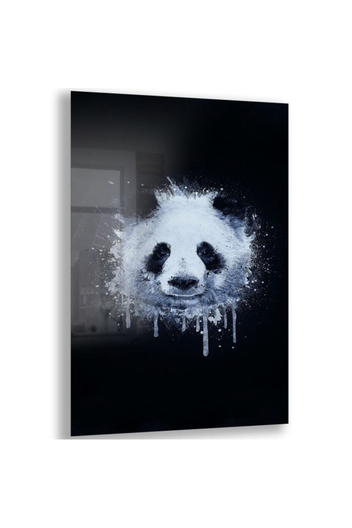 Domovit Panda Cam Tablo - Dikey Motif 02-001
