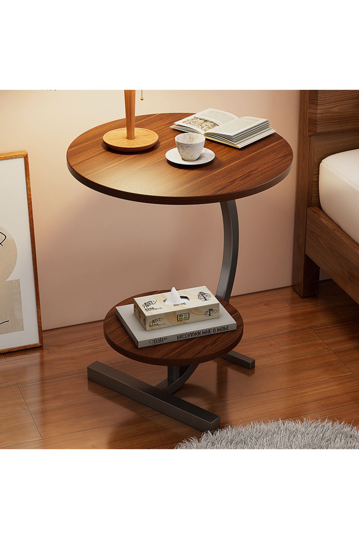 Un-Stylish and practical side table with a modern and attractive design 3