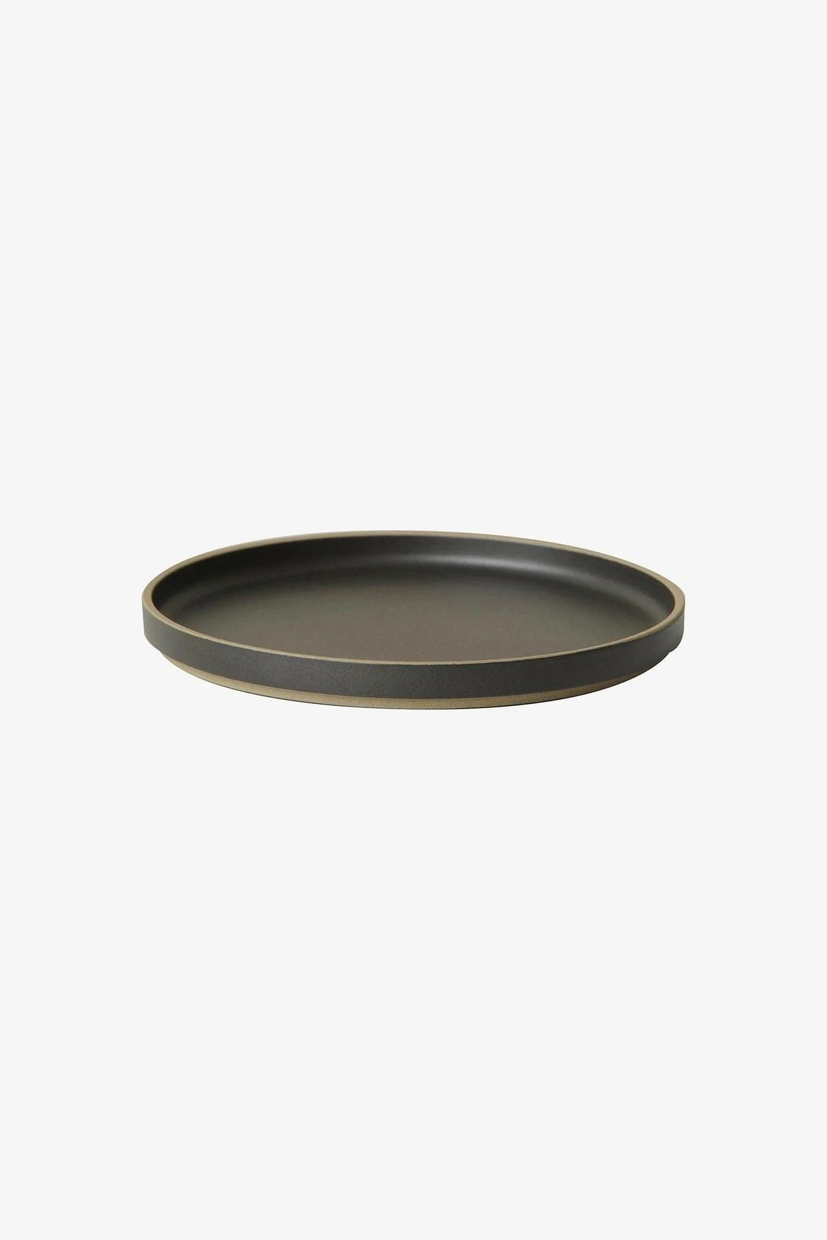 HASAMI PORCELAIN HPB004 Tabak/Kapak Siyah 220x21mm , Modüler Japon Seramiği