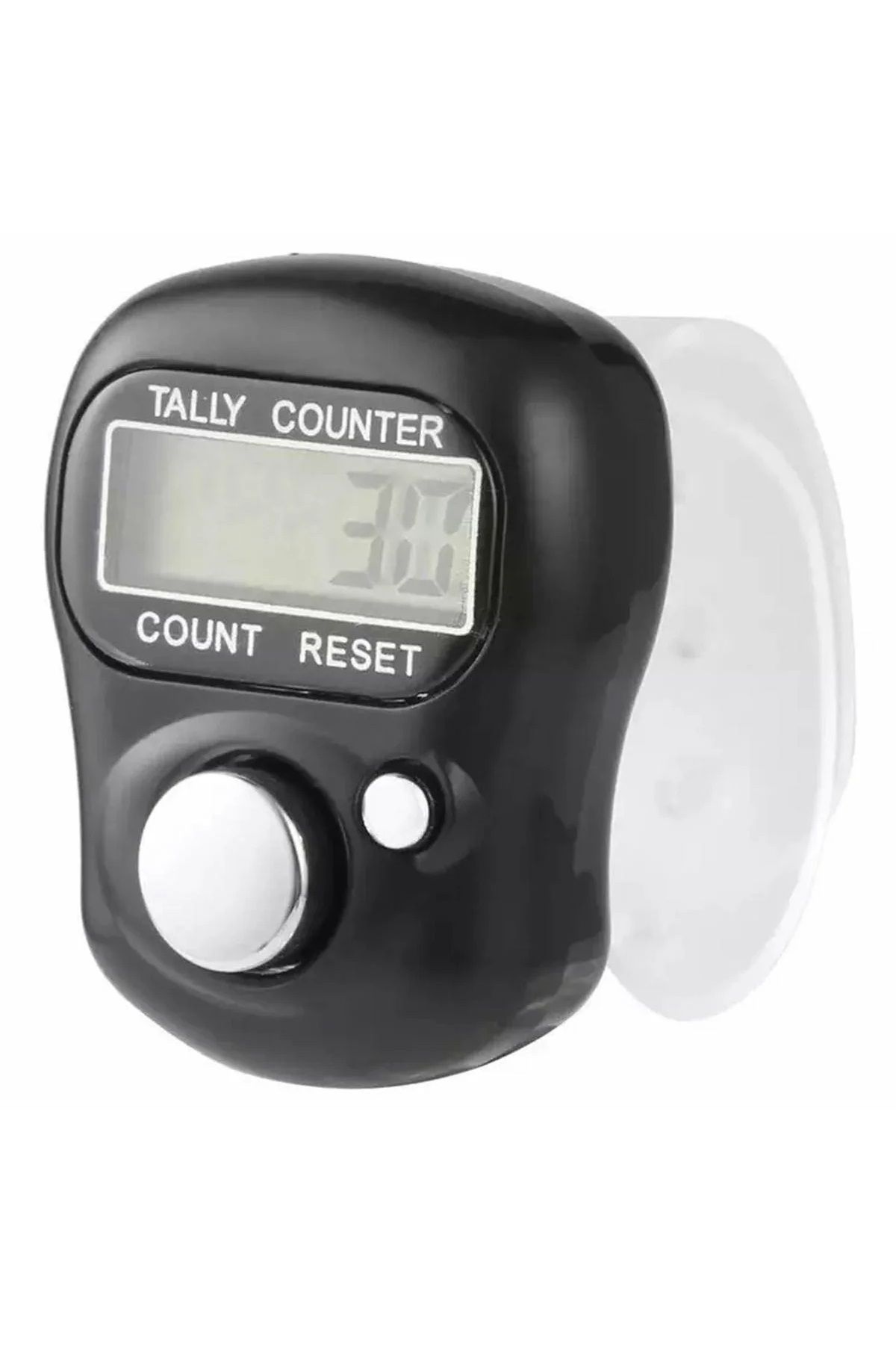OEM-Digital electronic clicker, 1-99999, RESET button, LCD display, black/white 1