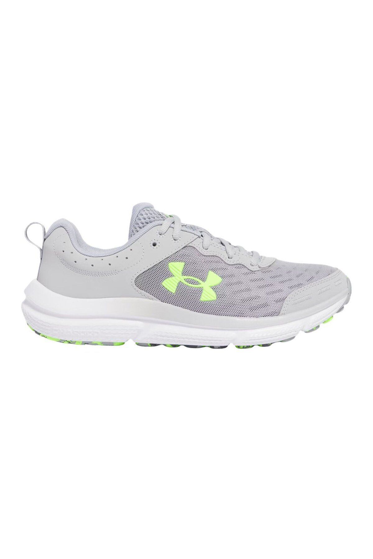 Under Armour Charged Assert 10 Ayakkabı Gri Yeşil