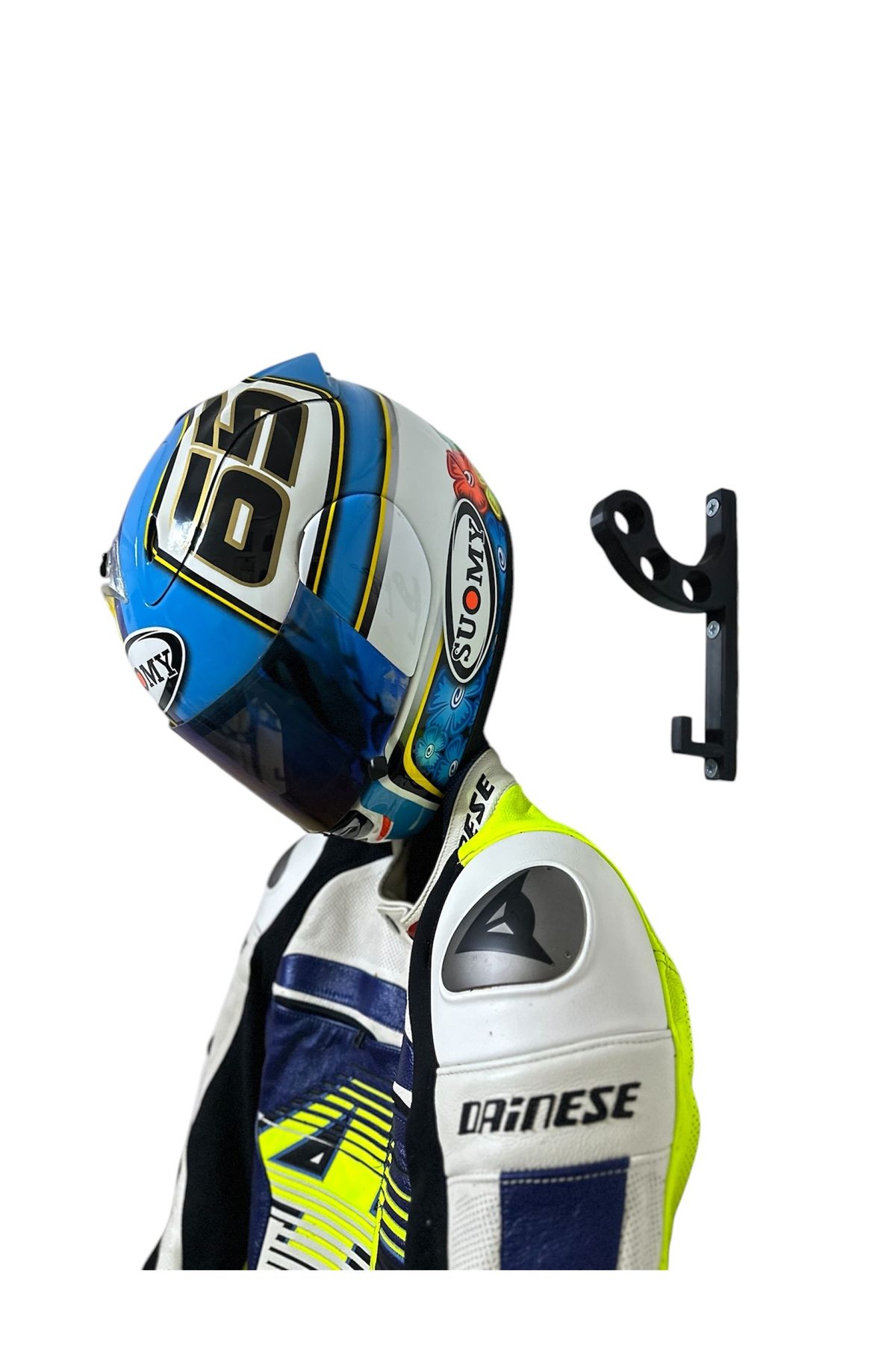 GM Auto Store Kask Ceket Duvar Askısı Motosiklet Kask Tutucu