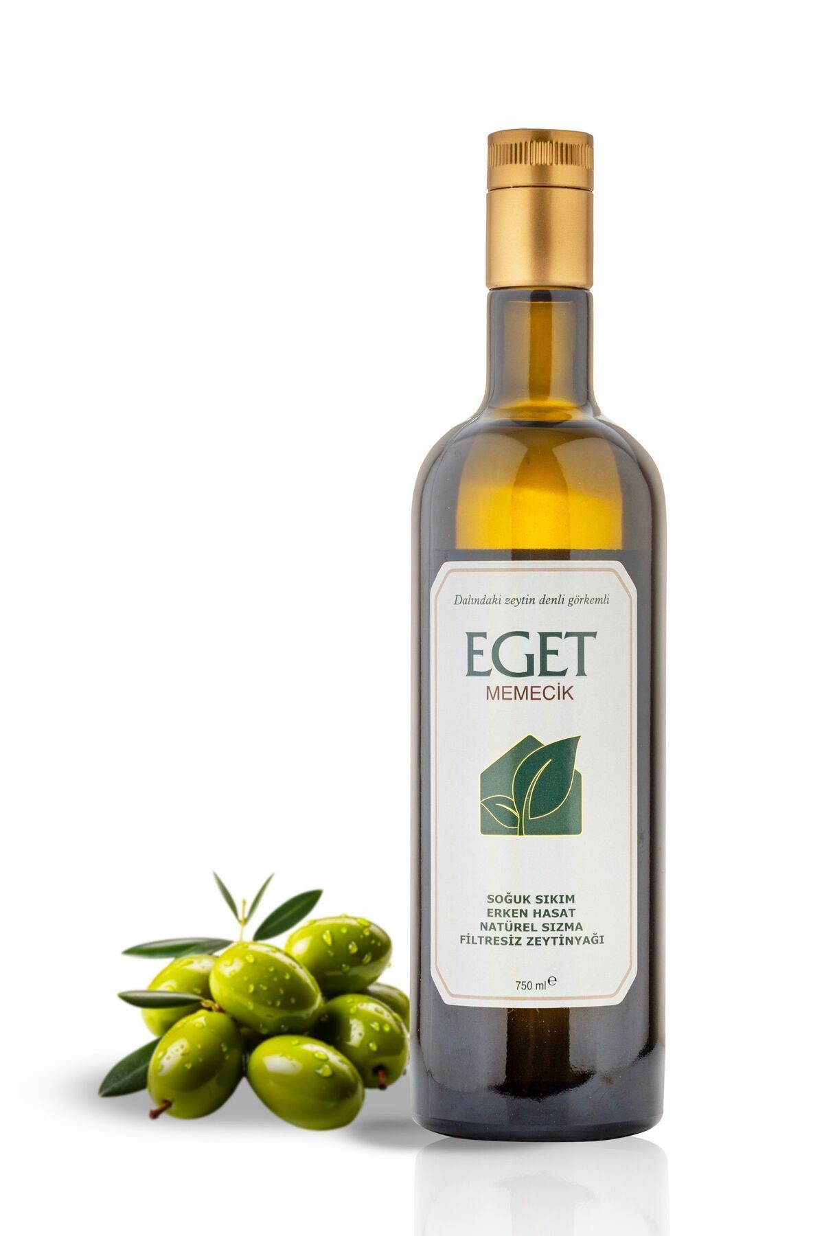 EGET Memecik Soğuk Sıkım Zeytinyağı 750 ml