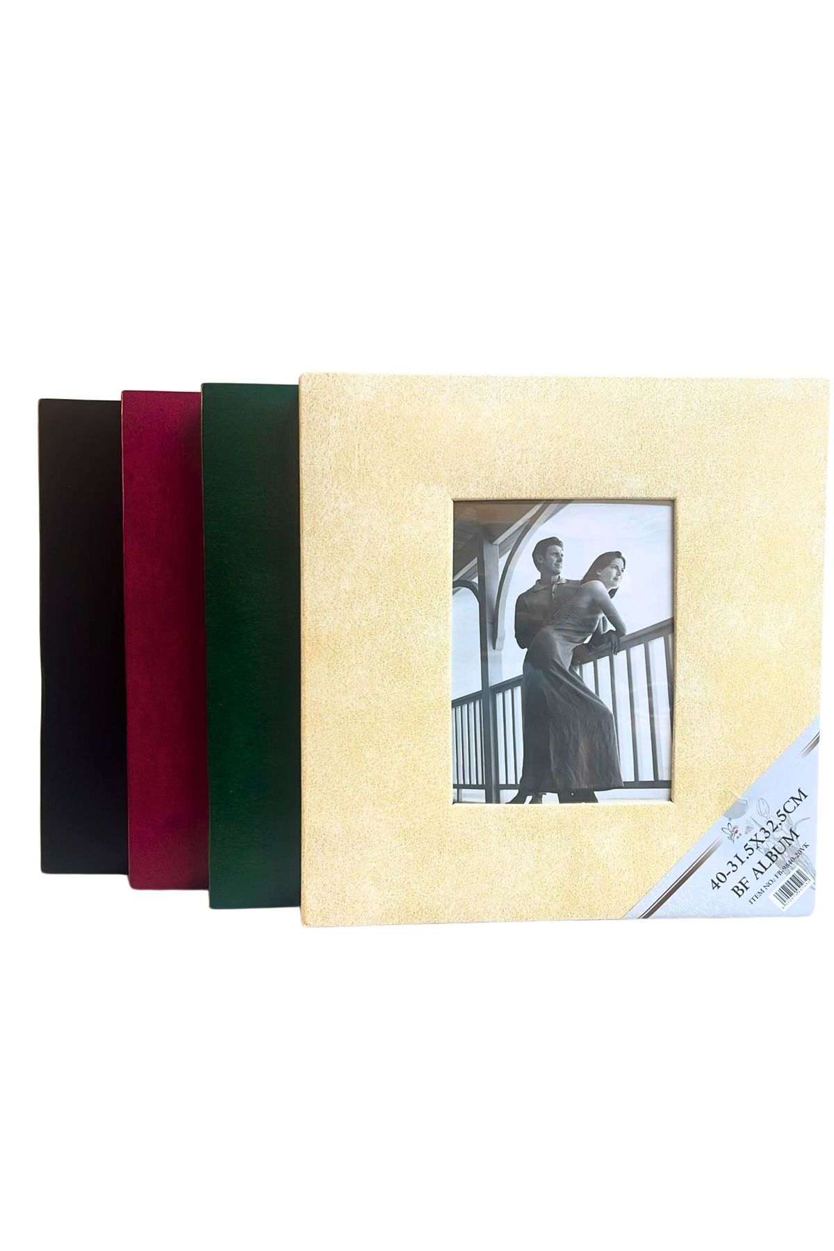 best hediye Yapışkanlı ithal Fotoğraf Albümü - 20 Yaprak 31,5x32,5 cm