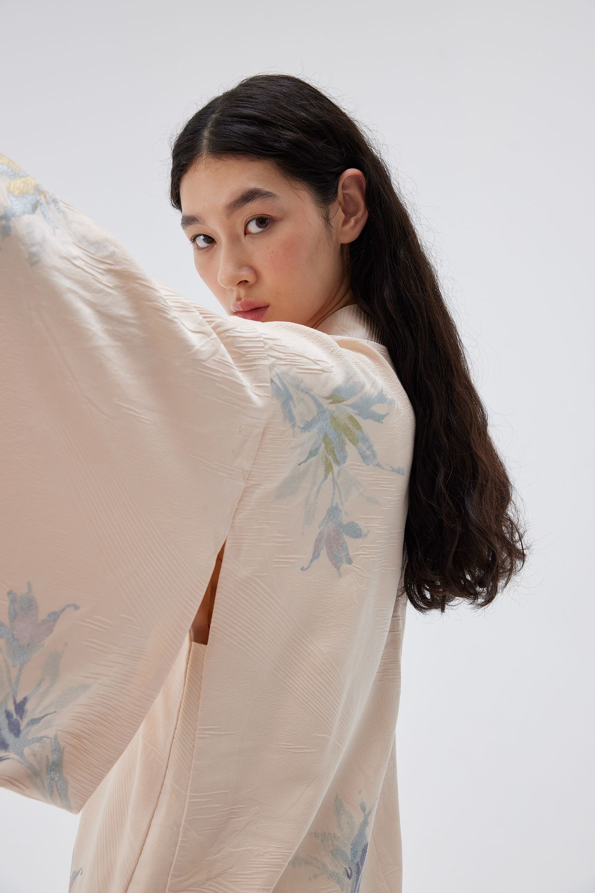 matsuri Dune Vintage ipek Kimono Ceket