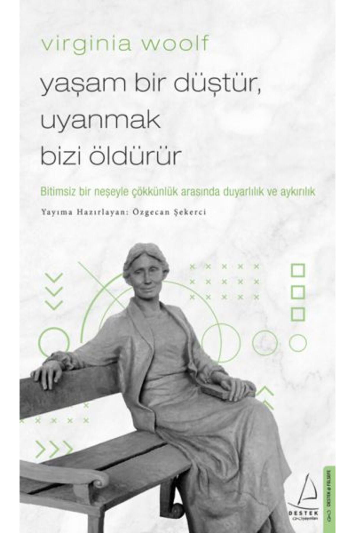 Destek Yayınları Virginia Woolf Yaşam Bir Düştür Uyanmak Bizi Öldürür