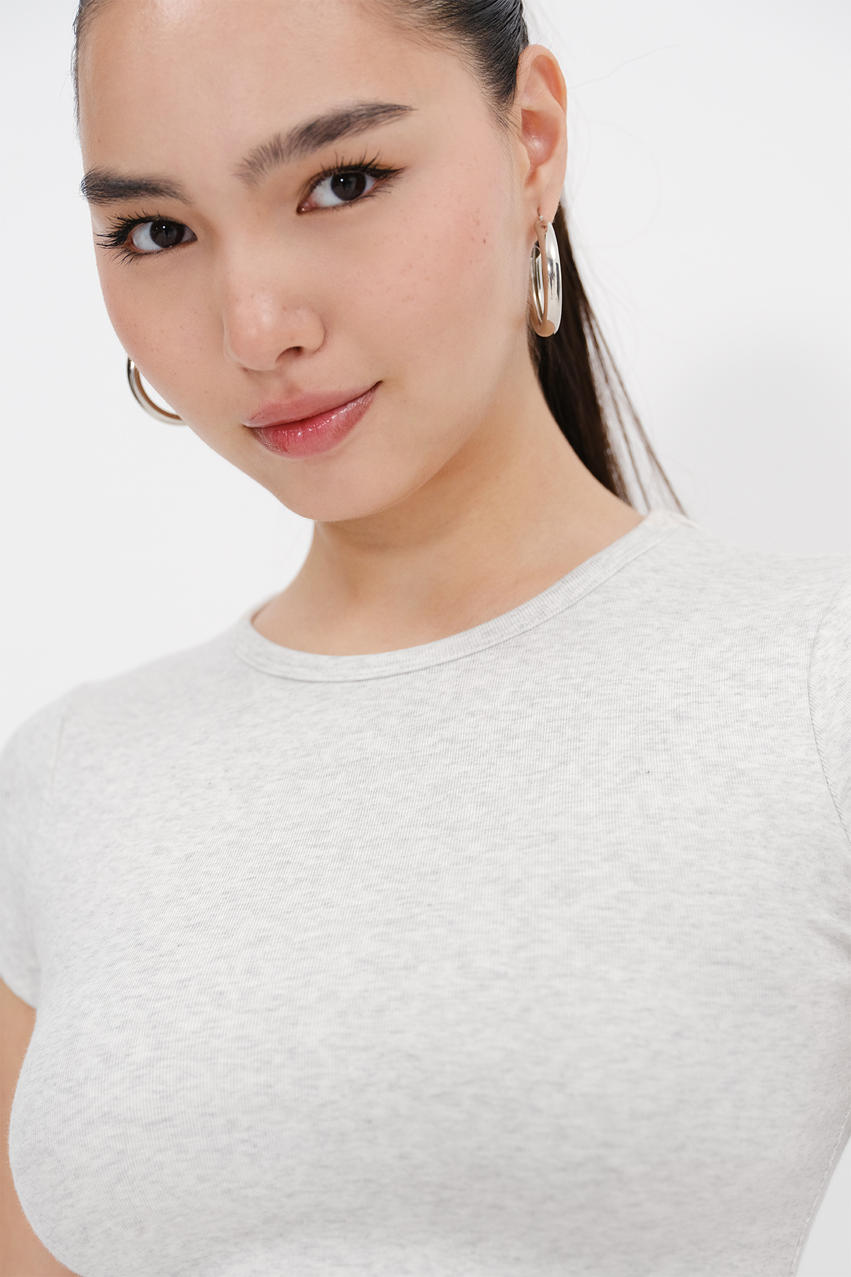 Addax  Kısa Kollu Basic T-shirt P1742-L10 - Görsel 4