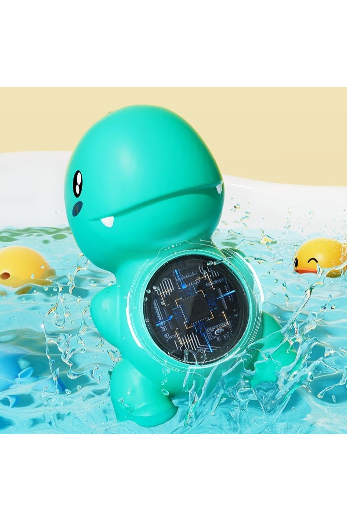Optim Solution-Electronic LED Thermometer for Bath, Floating, Waterproof, IPX7, Multifunctional, 3 Temperature Leve 4
