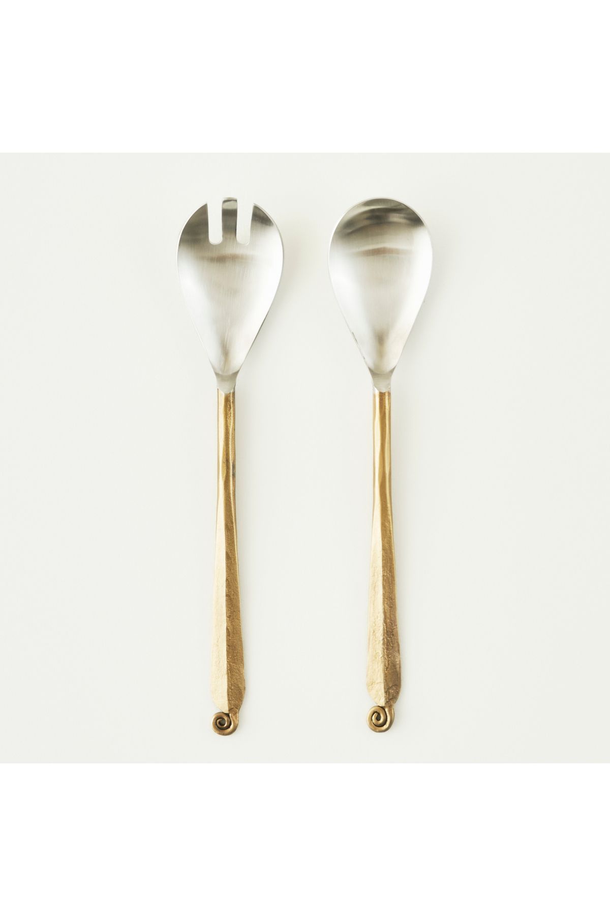 Bella Maison Finta Salata Servis Seti Naturel (25x5 cm)