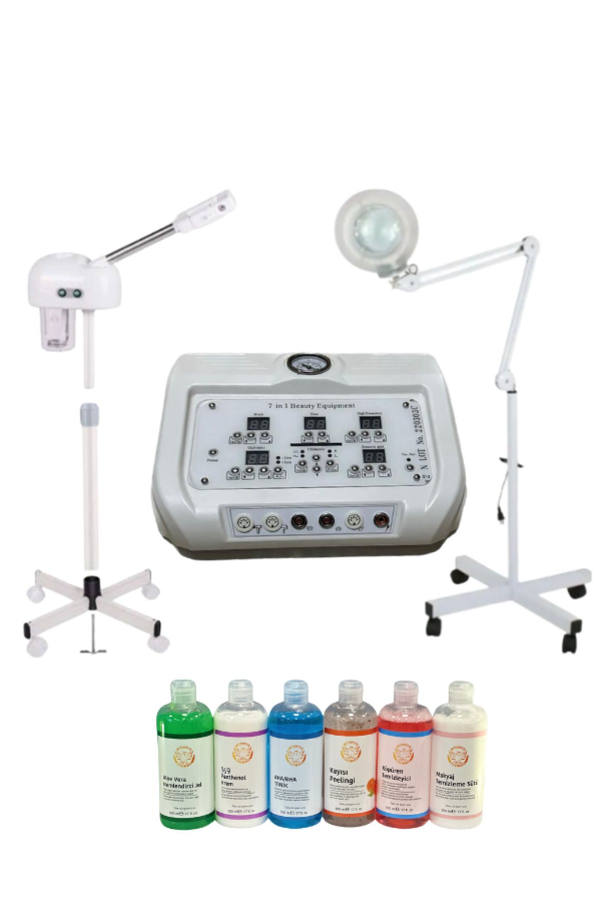 HYDRACOLOR 7+1Cilt Bakım Cihazı+Buhar+Loop+Kabin Boy Cilt Bakım Ürünleri