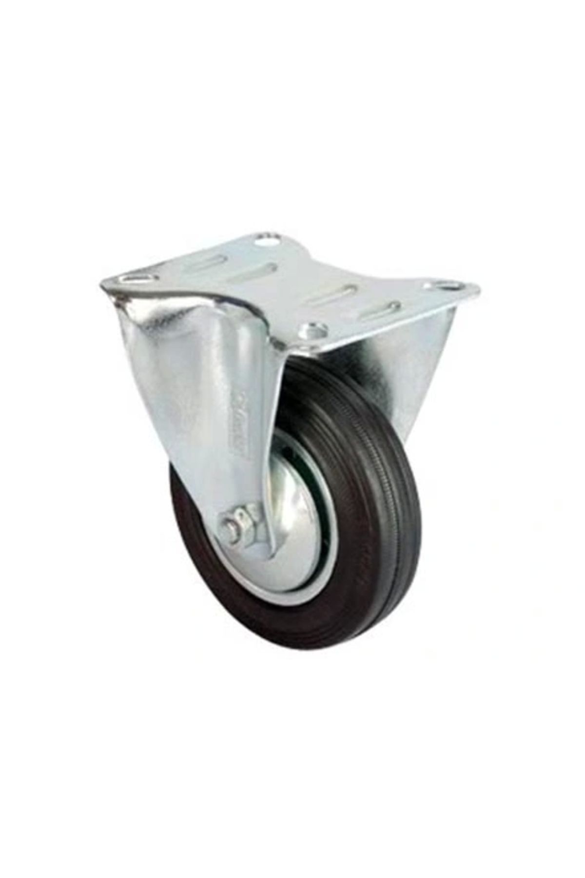 OurStyles Servis Tekeri - Tablalı Siyah Sabit - Çap 100 Mm - Zarif Seçim