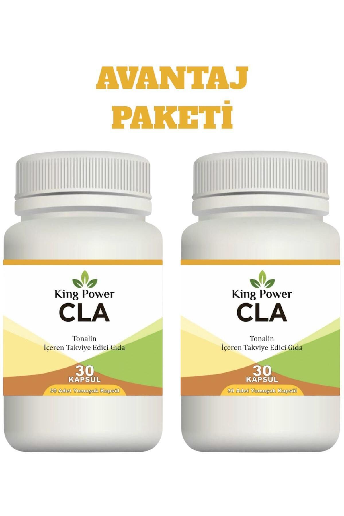King Power CLA Tonalin İçeren Takviye Edici Gıda 2 Kutu 2 X 30 Soft Caps