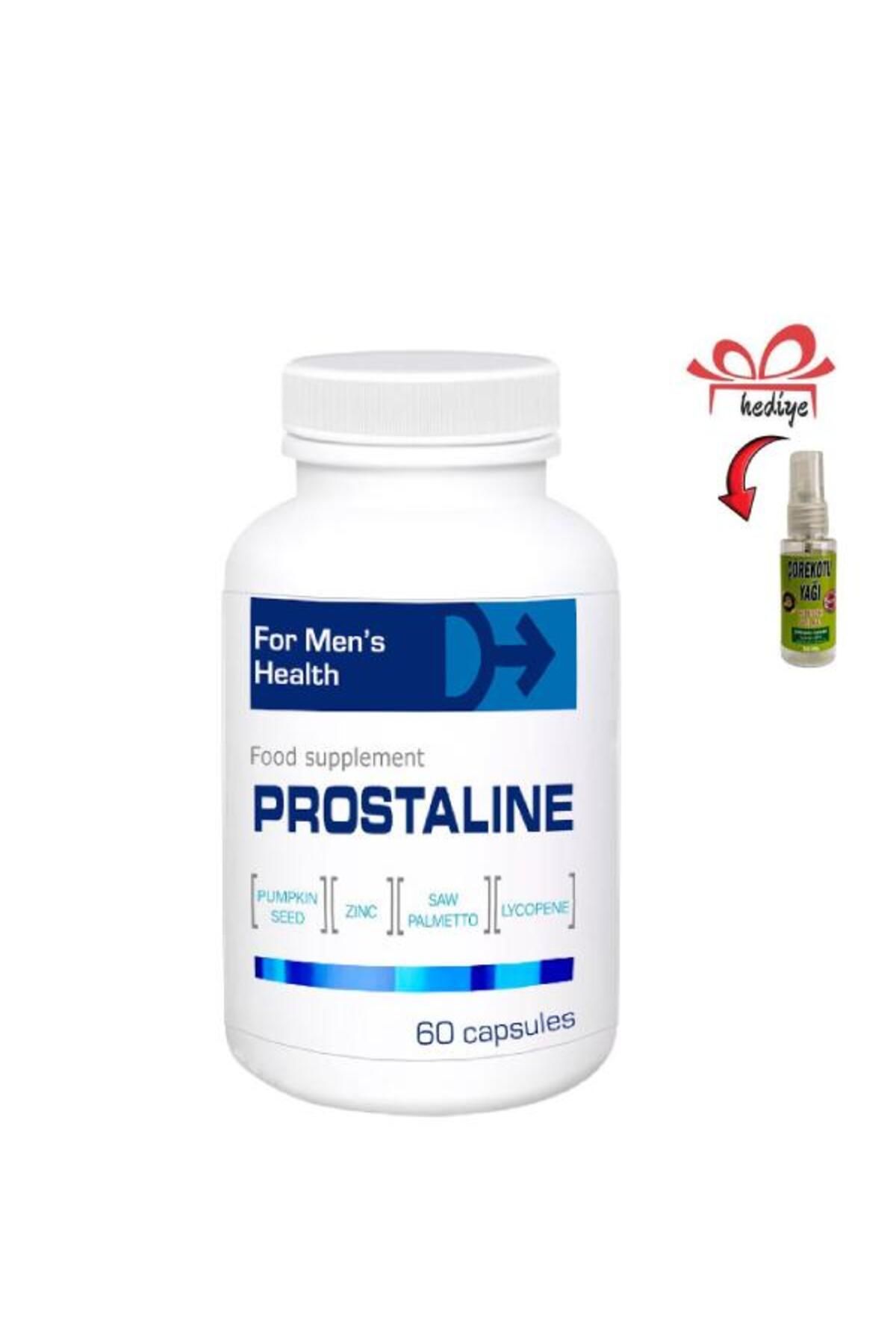 HELSOL Prostaline Pro.statla sorunu olan Erkeklere Akış Rahatlatma Desteği 60'lı x 1 adet+Çörekotu Yağı