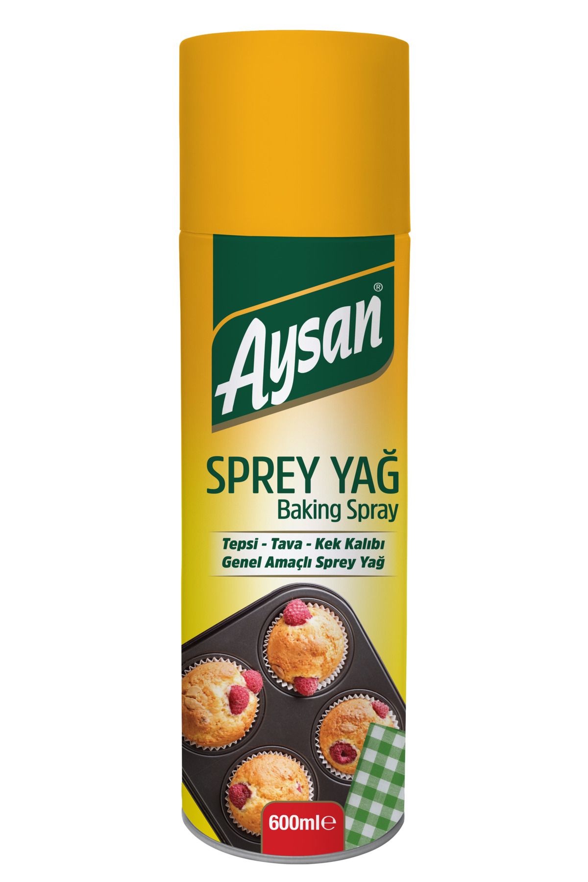 AYSAN Sprey Yağ Tepsi-tava-kek Kalıbı Genel Amaçlı 600 Ml