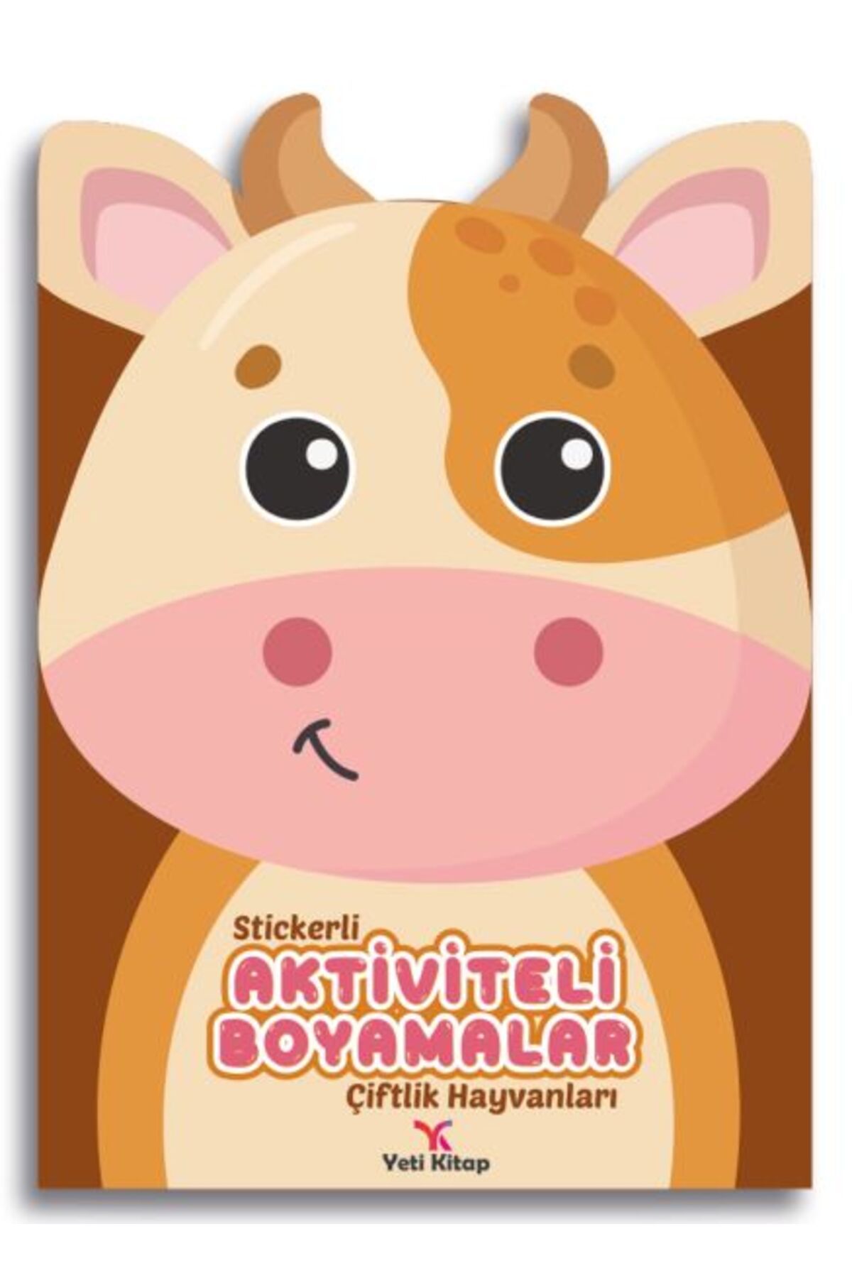 yeti kitap Stickerli Aktivite ve Boyamalar Çiftlik Hayvanları