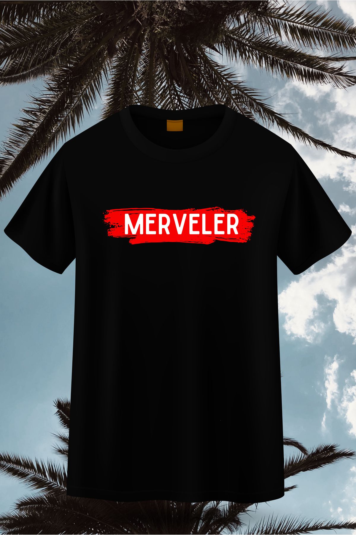 VİZYON İKRA "MERVELER" Baskılı Unisex T-shirt/Tişört - TÜM YAŞ GRUPLARI