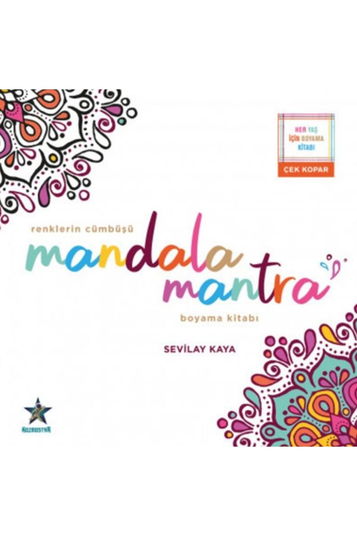 Destek Yayınları Renklerin Cümbüşü Mandala Mantra Boyama Kitabı