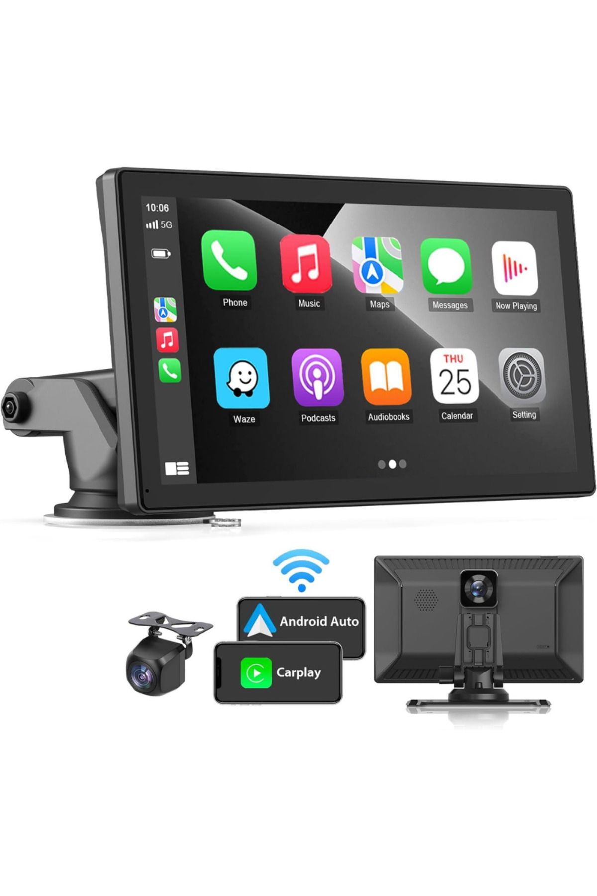 MaGeCa-Multimedia Car Navigation C90, Apple Carplay/android Auto Wireless, 9 Inch Touch Display 2
