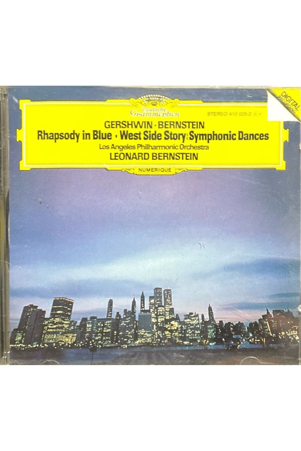 Plak İstasyonu (Plak Değildir CD dir) CD Gerswin - Bernstein Rhapsody In Blue - West Side Story CD