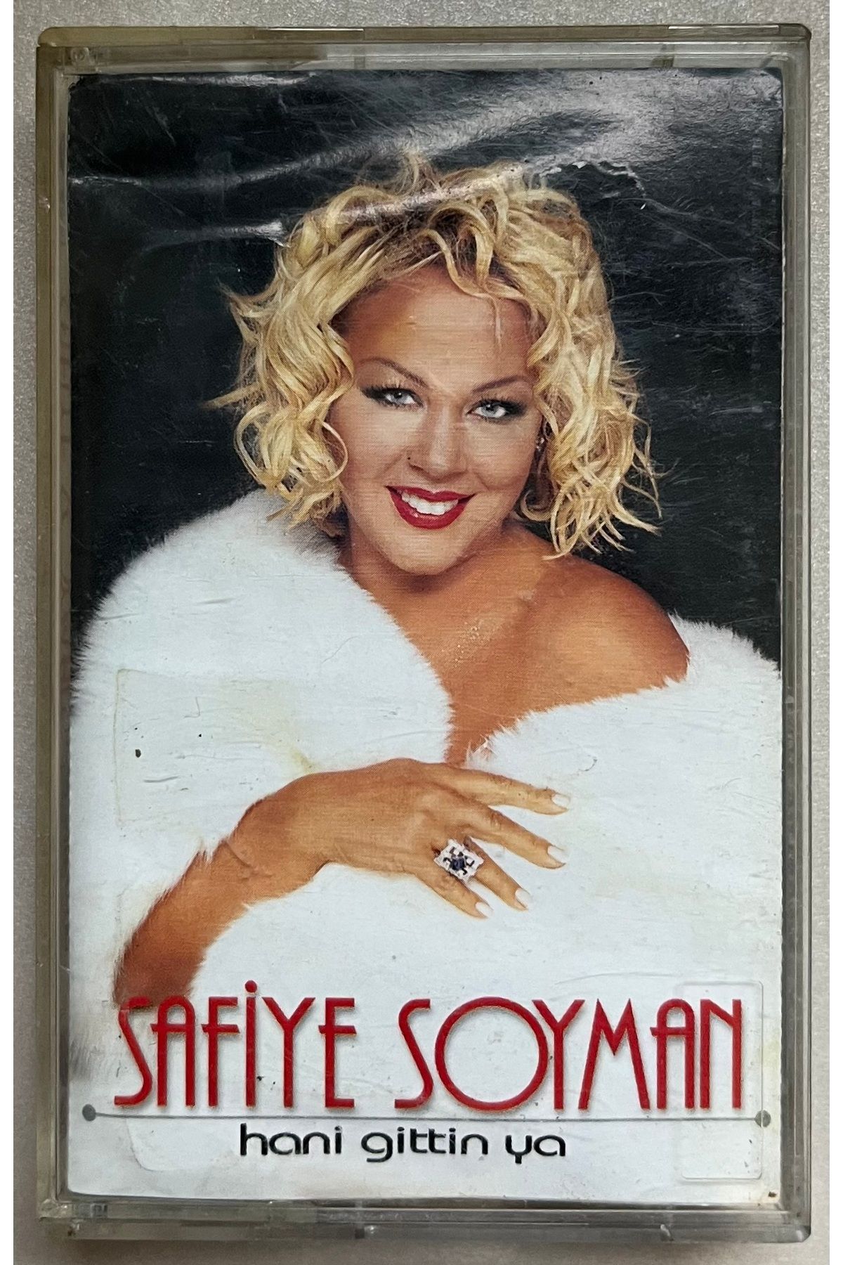 Plakevi İzmir Safiye Soyman Hani Gittin Ya Kaset (Orijinal Dönem Baskı Kaset)