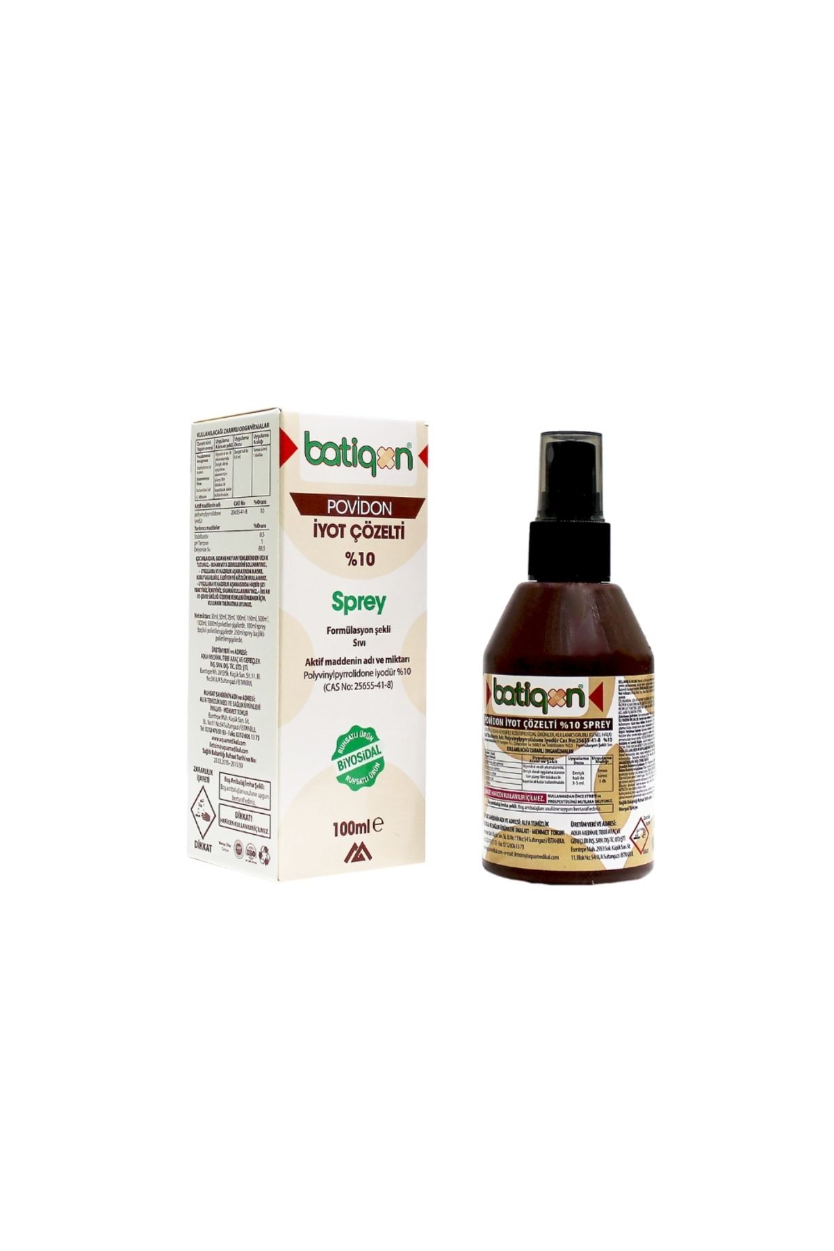 aqua medikal Aqua Batikon Sprey 100 ML