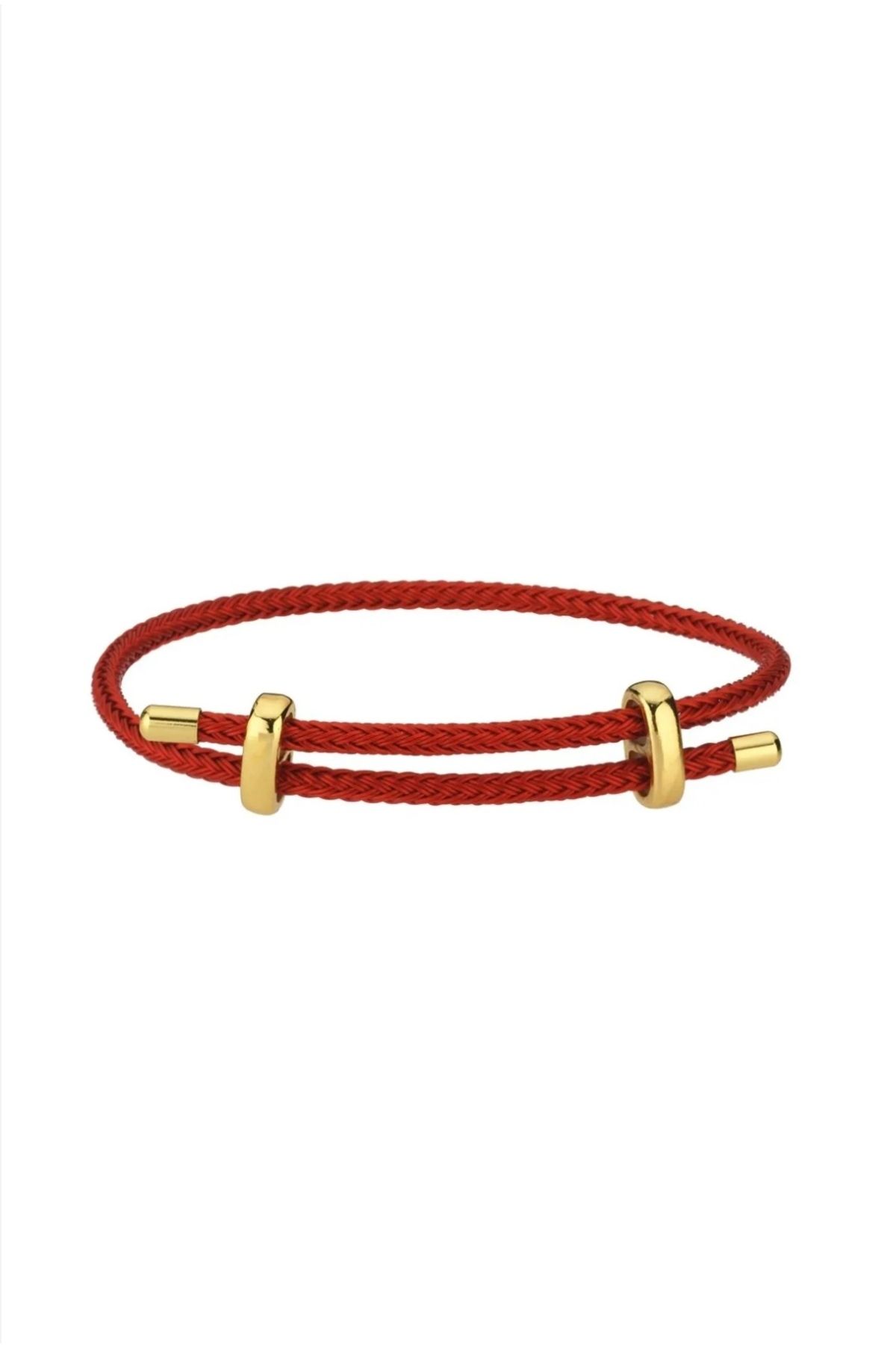 Vi store Çelik Ayarlanabilir İp Örgü Bileklik (Renk Varyasyonlu)