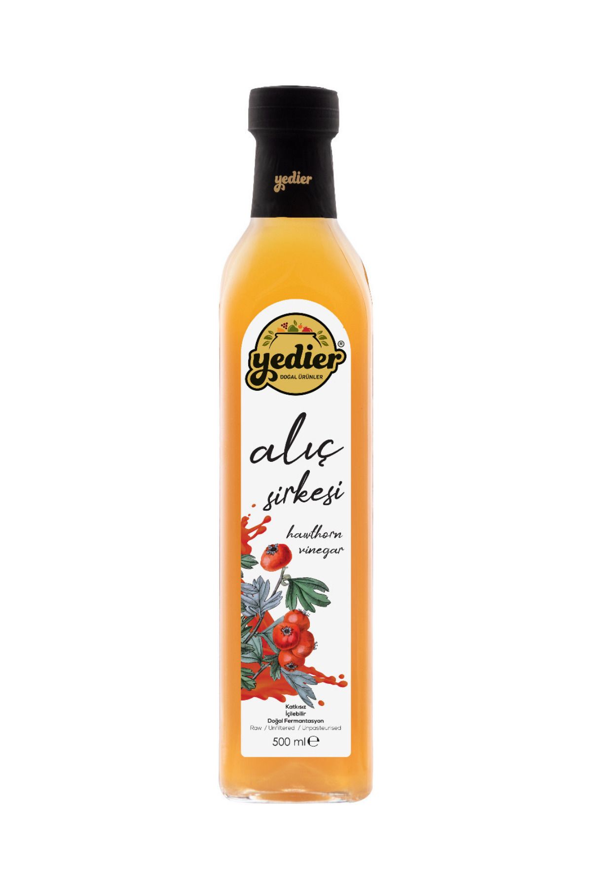 Yedier Alıç Sirkesi 500 ml