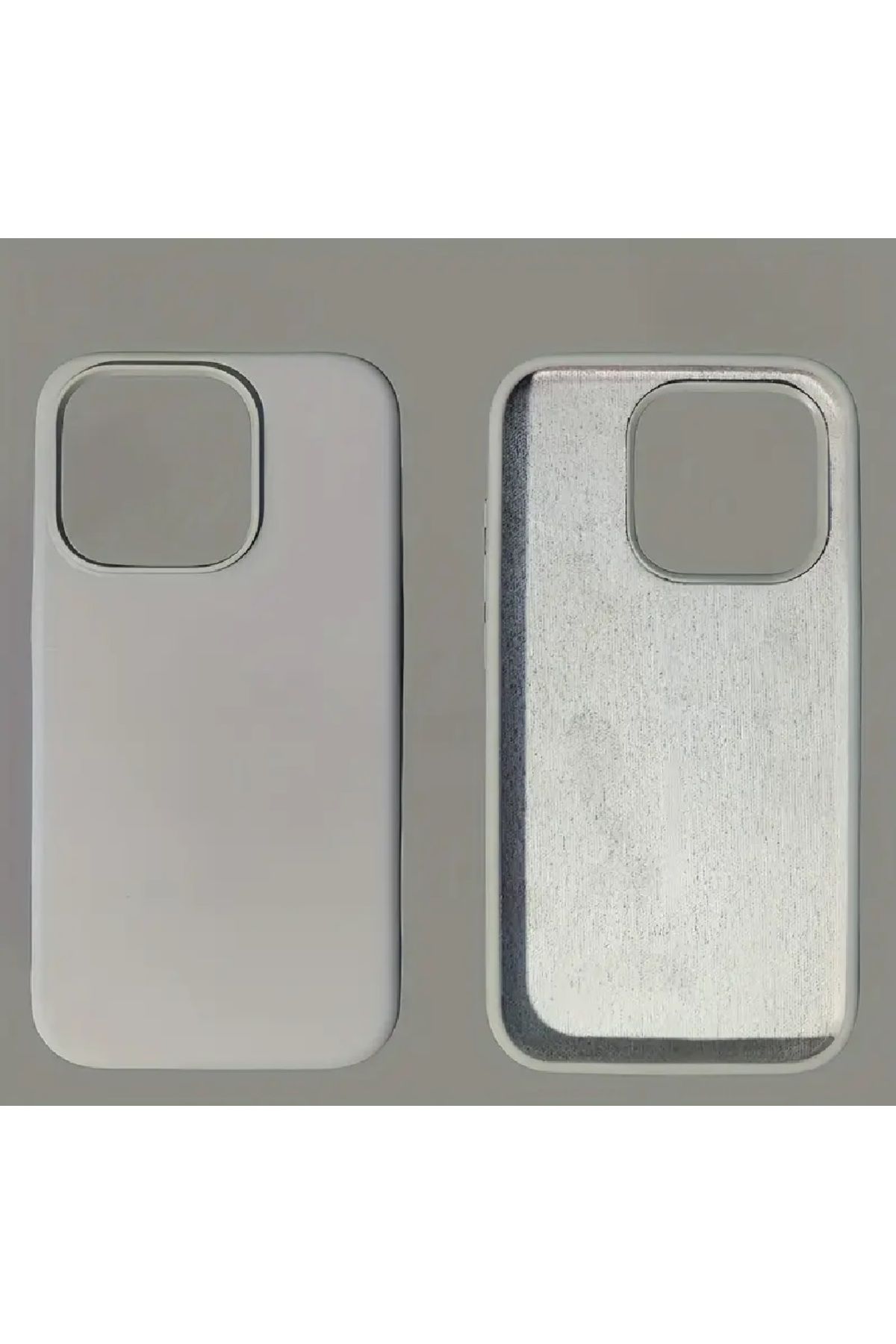 Digimanya Iphone 16 Pro Uyumlu Kılıf Lansman Silikon Ve Esnek Gri