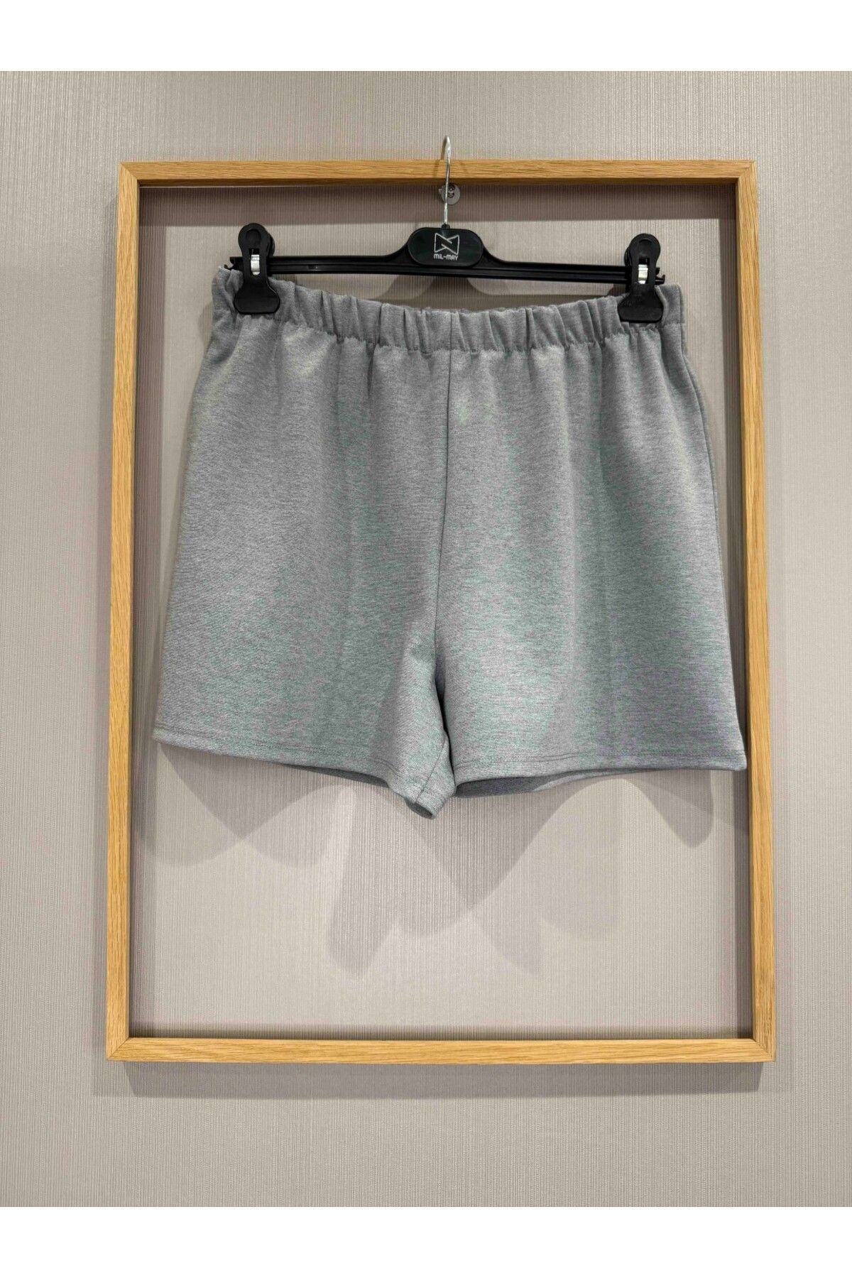 MODA Beli lastikli şort