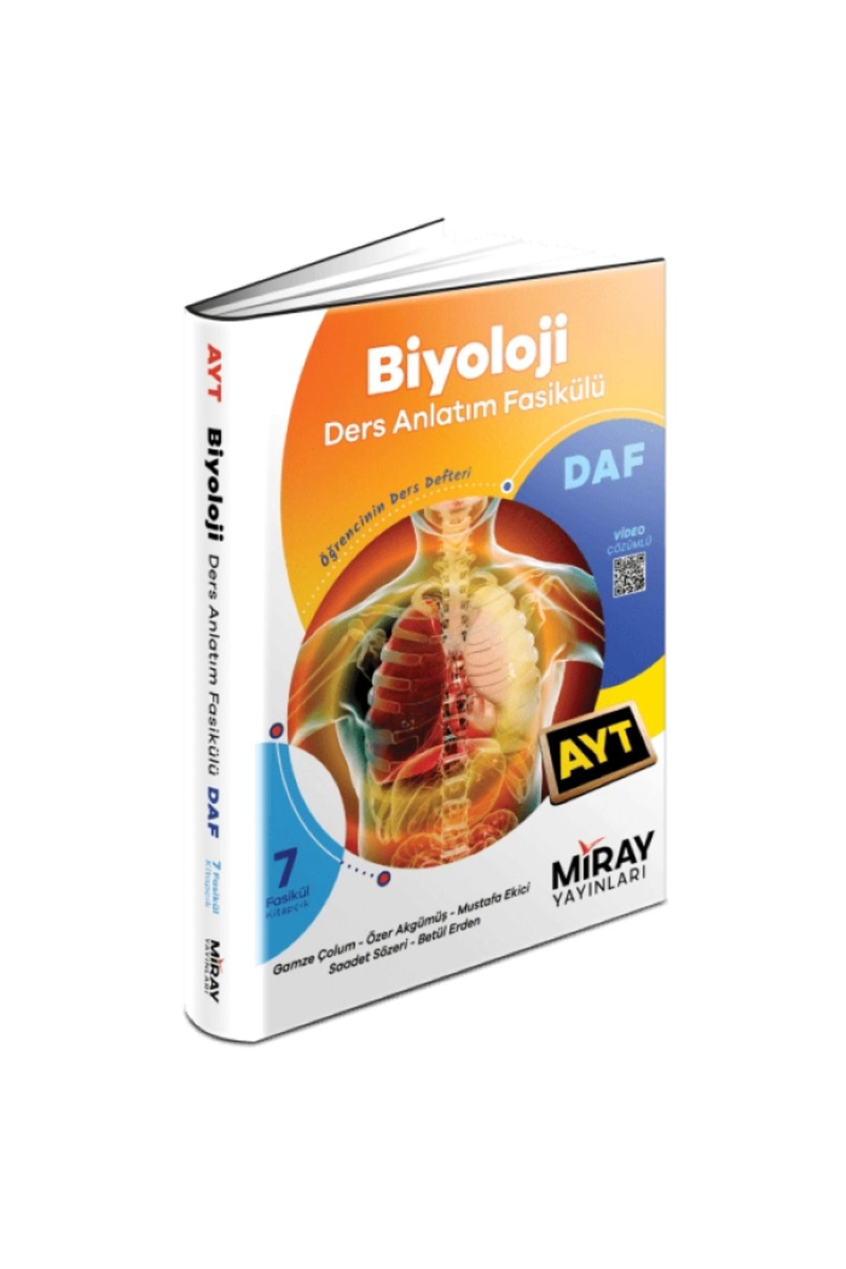 Miray Yayınları MİRAY YAYINLARI AYT BİYOLOJİ DERS ANLATIM FASİKÜLÜ