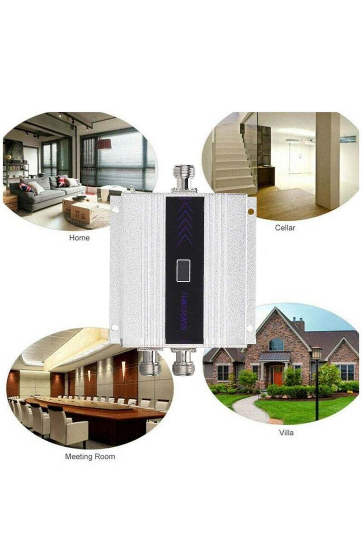 fulina-Dual Band Mobile Phone Amplifier,with outdoor Antenna,Up to 200 Feet,for Voice and Data Improvement 3