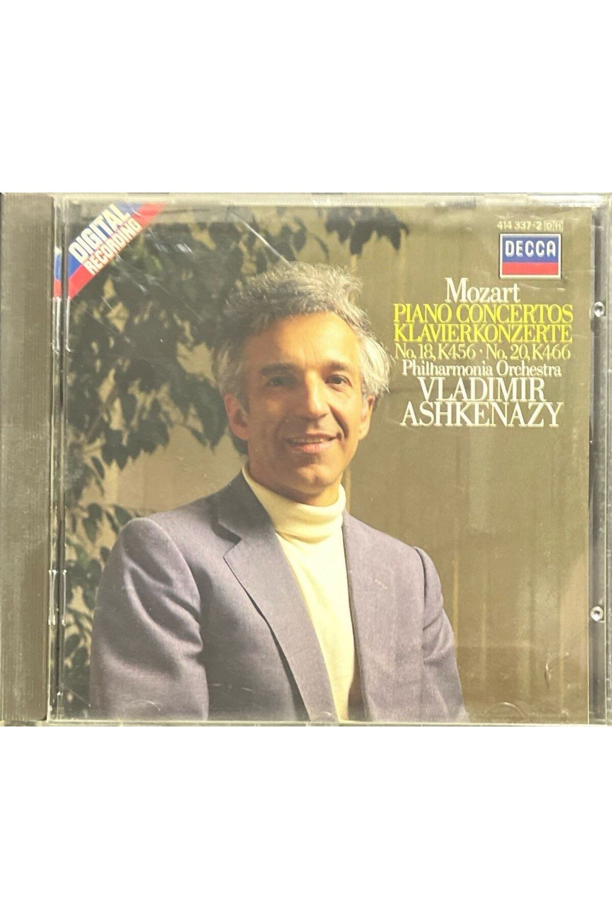 Plak İstasyonu (Plak Değildir CD dir) CD Vladimir Ashkenazy Mozart Piano Concertos CD